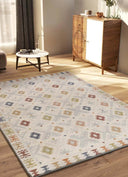 ALFOMBRA TAMARIS 16805 DE ESTILO ÉTNICO EN MULTICOLOR - Alfombras - El Workshop-200 x 80 x 1.3 cm
