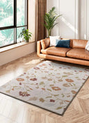 ALFOMBRA TAMARIS 16807 DE ESTILO FLORAL EN MULTICOLOR - Alfombras - El Workshop-200 x 80 x 1.3 cm
