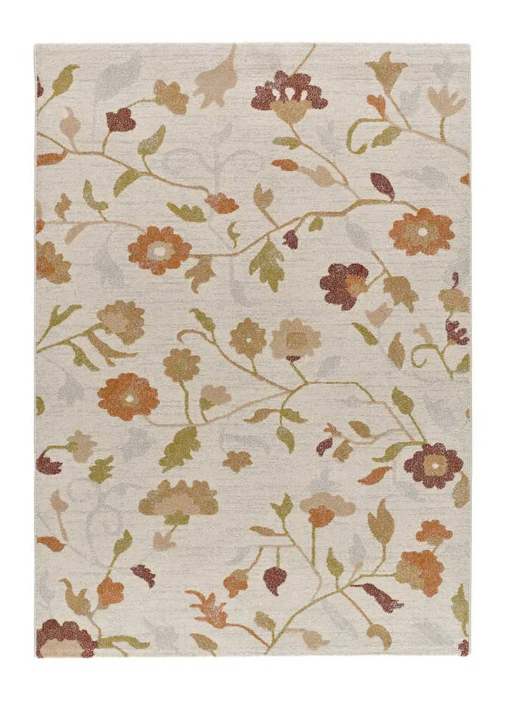 ALFOMBRA TAMARIS 16807 DE ESTILO FLORAL EN MULTICOLOR - Alfombras - El Workshop-200 x 80 x 1.3 cm
