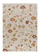ALFOMBRA TAMARIS 16807 DE ESTILO FLORAL EN MULTICOLOR - Alfombras - El Workshop-200 x 80 x 1.3 cm