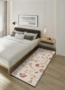 ALFOMBRA TAMARIS 16807 DE ESTILO FLORAL EN MULTICOLOR - Alfombras - El Workshop-200 x 80 x 1.3 cm
