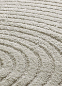 ALFOMBRA VERONA 2252 DE ESTILO GEOMÉTRICO CON RELIEVE EN COLOR CREMA - Alfombras - El Workshop-150 x 80 x 1.4 cm
