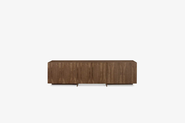 aparador para comedor con puertas y gabetas de madera
