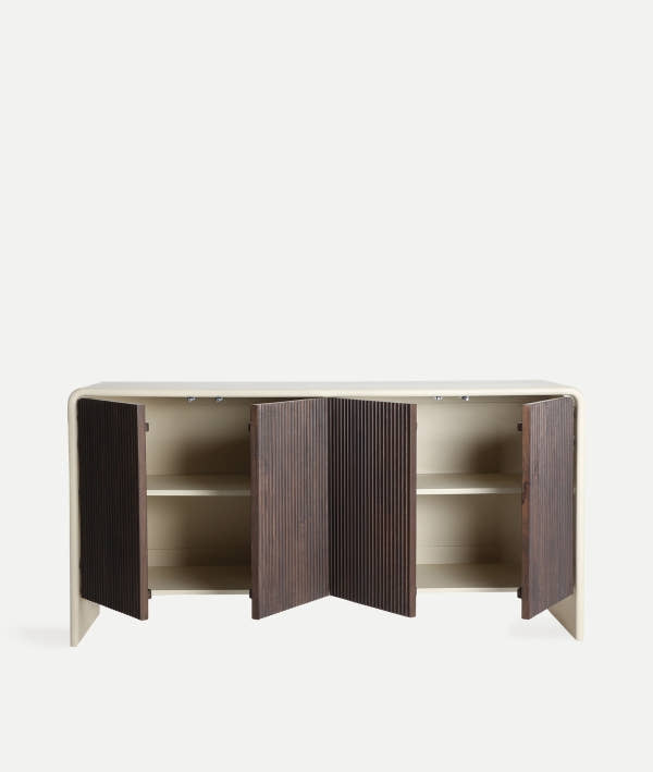 MILHAR SIDEBOARD modernity, texture and natural functionality
