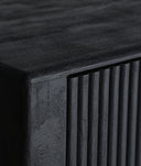 APARADOR WEIDA fabricado en madera de mango de alta calidad en negro