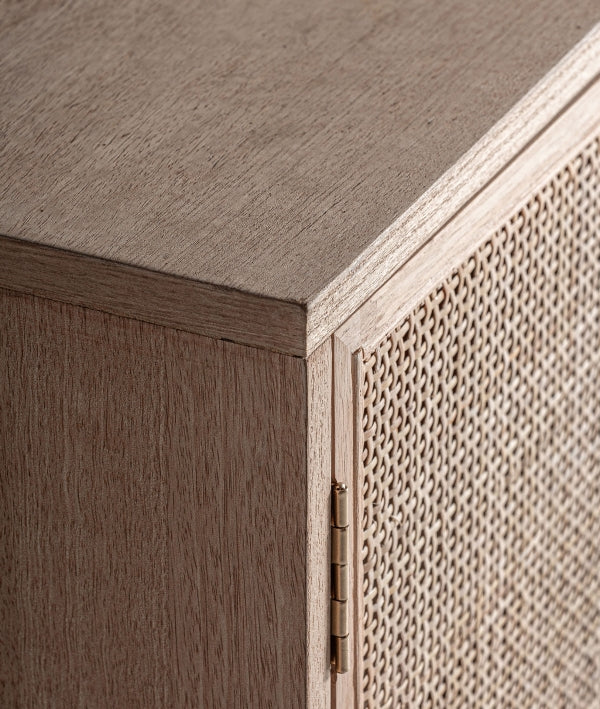 APARADOR WEURTZ de madera de fresno en color marrón claro