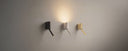 aplique de pared cuadrado de acero 5 x 8 x 24 cm, ambiente