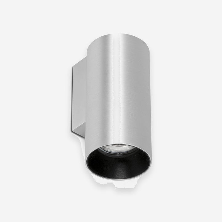 aplique de pared cuadrado de aluminio 6 x 7,2 x 12,5 cm, vista 2