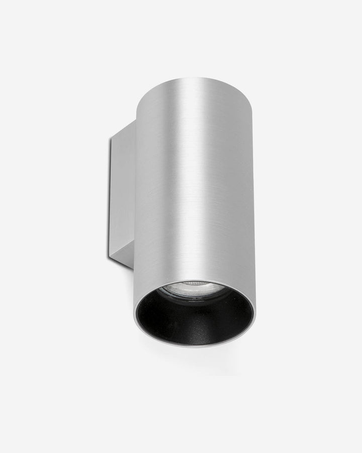aplique de pared cuadrado de aluminio 6 x 7,2 x 12,5 cm, vista 2