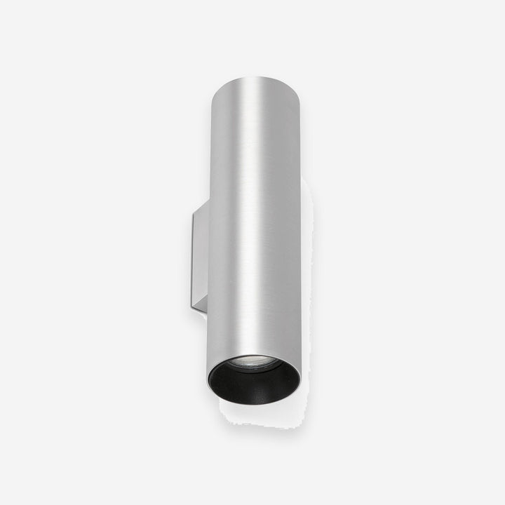 aplique de pared cuadrado de aluminio 6 x 7,2 x 22,5 cm, vista 2
