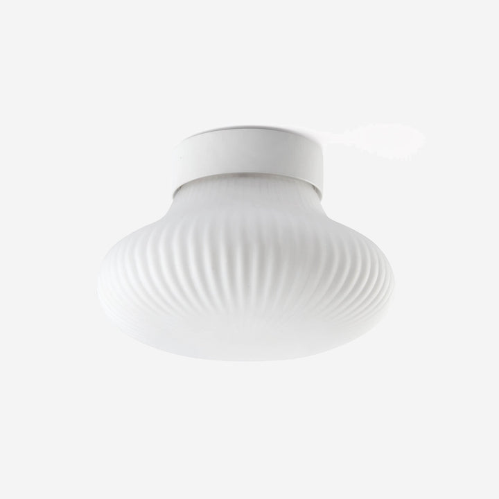 aplique de pared cuadrado de aluminio y cristal blanco 10,3 x 15 x 15 cm, vista 2