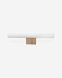aplique de pared cuadrado de madera, vista 4