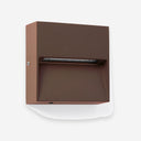aplique de pared de exterior cuadrado de aluminio 10 x 3,5 x 10 cm, vista 5