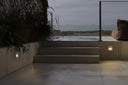 aplique de pared de exterior cuadrado de aluminio 10 x 3,5 x 10 cm, vista 2