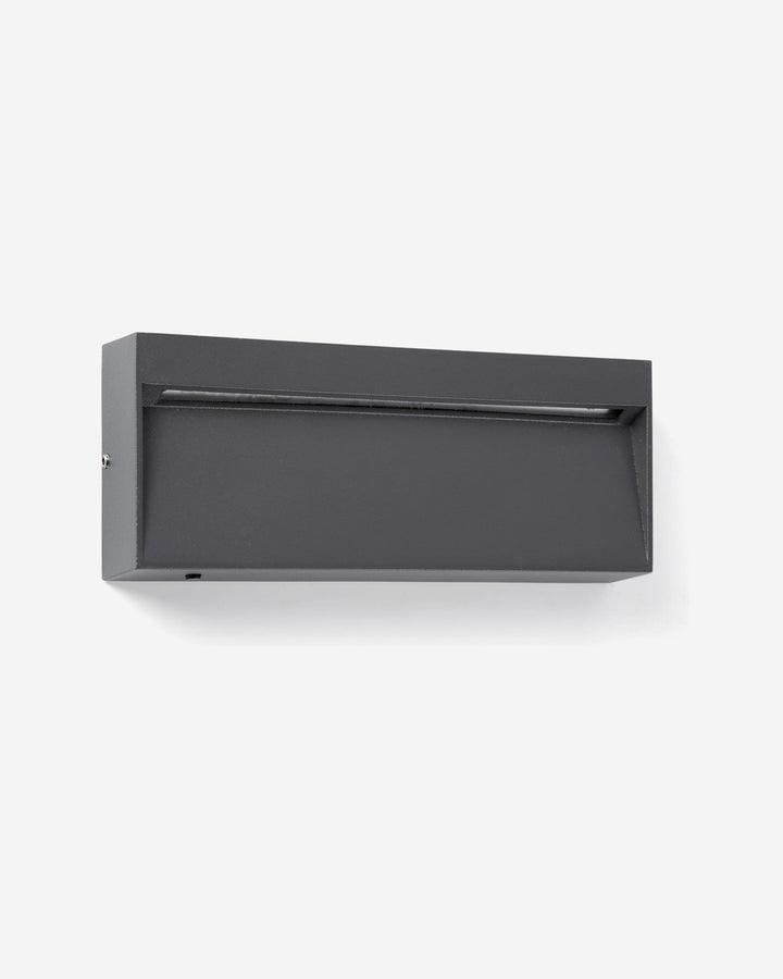 aplique de pared de exterior cuadrado de aluminio, vista 3