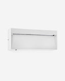 aplique de pared de exterior cuadrado de aluminio, vista 4