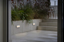 aplique de pared de exterior cuadrado de aluminio, vista 4