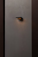 aplique de pared de exterior cuadrado de aluminio gris oscuro 19,5 x 17,3 x 9,3 cm, vista 4