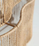 LÁMPARA DE PARED YAXUNAH marrón claro en yute - Lámparas de pared - El Workshop - yute