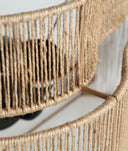 LÁMPARA DE PARED YAXUNAH marrón claro en yute