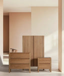 ARMARIO COPENHAGUE marrón en madera mdf con diseño contemporáneo - Armarios - El Workshop - madera mdf