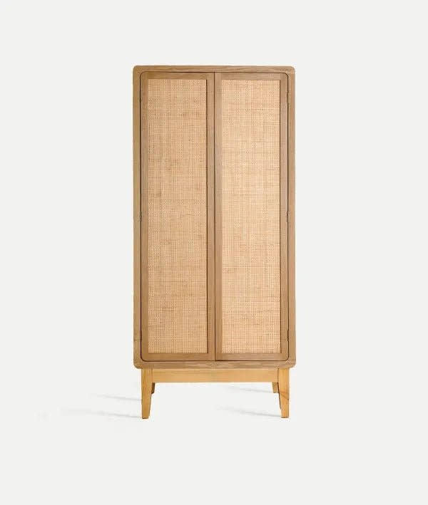 Armario DOAZIT marrón claro en madera de abeto con diseño rústico y elegante - Armarios - El Workshop - madera de abeto