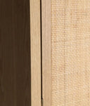 Armario DOAZIT marrón claro en madera de abeto con diseño rústico y elegante