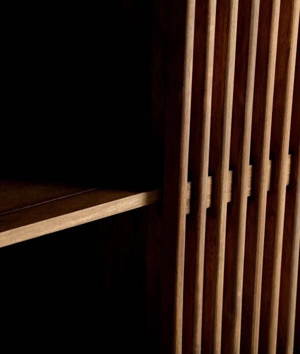 Armario TREVOUX fabricado en madera de mango marrón - Armarios - El Workshop - madera de mango