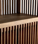 Armario TREVOUX fabricado en madera de mango marrón