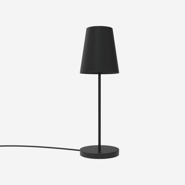 Lámpara Astra de Mesa en negro mate