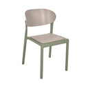 Silla polipropileno taupe