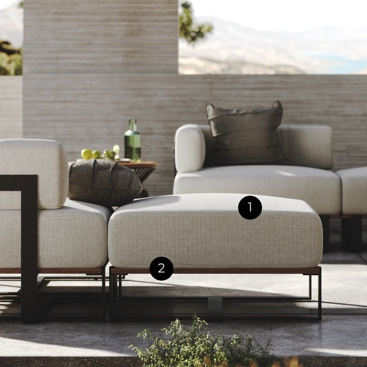 Salim outdoor pouf