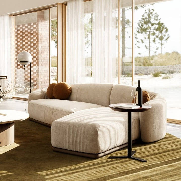 Sofá Amalia con chaise longue - Sofás - El Workshop - Arena Boket