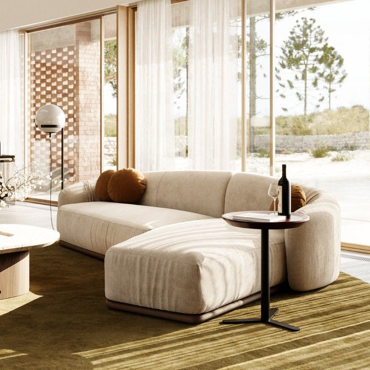 Amalia sofa with chaise longue