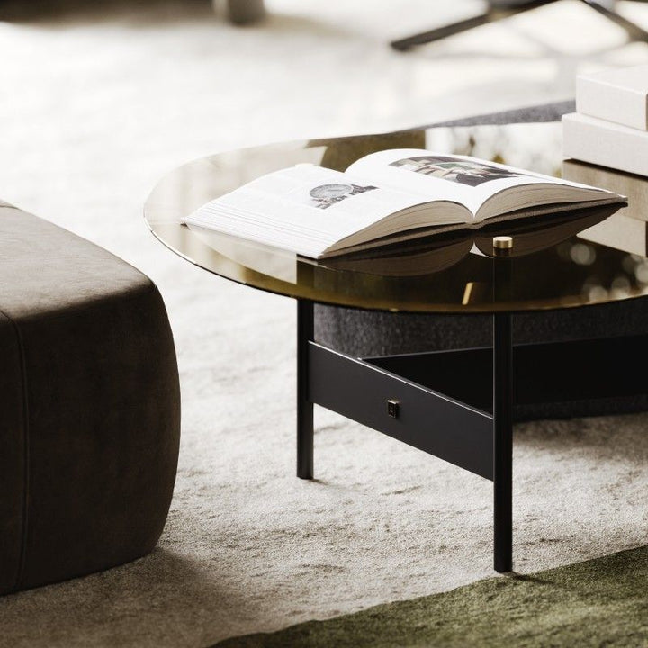 Mesa de centro Crawford en ambiente decorado