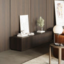 Mueble de TV Kairos - Muebles de tv - El Workshop - Chapa de nogal mate