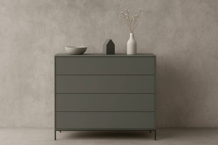 Op maat gemaakt houten bedframe 