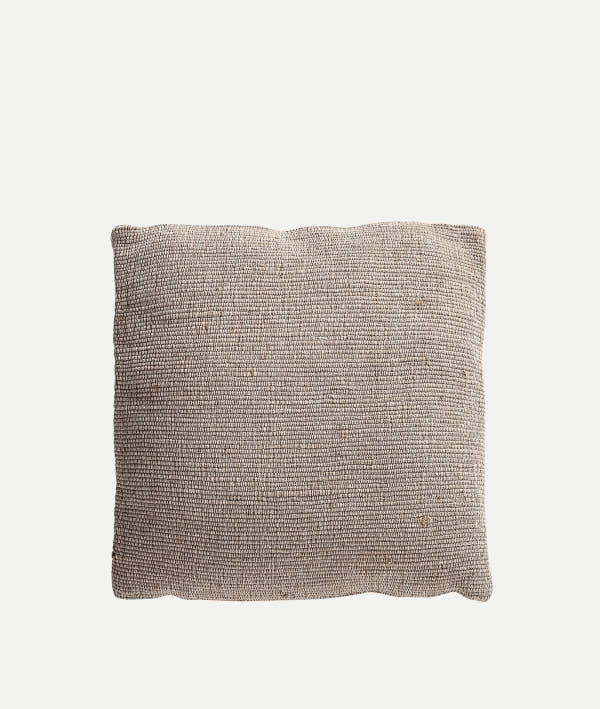 CALASE cushion in shabby chic style in brown tones