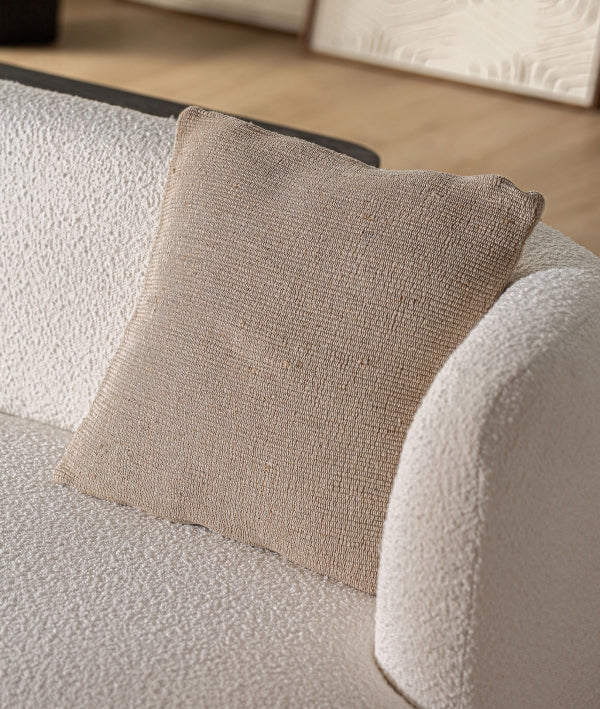 COJÍN CALASE de estilo shabby chic en tonos marrones