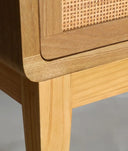 Cómoda DOAZIT marrón claro madera de abeto, funcional y decorativo