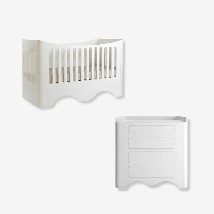 Conjunto Cómoda Wave Chest + Convertible Wave Cot