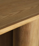 Mesa consola HOEK marrón en madera