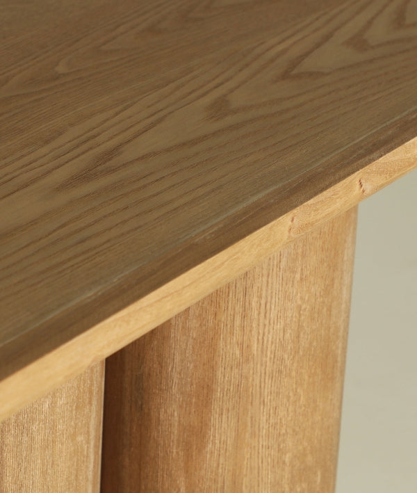 Mesa consola HOEK marrón en madera