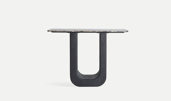 LOOP CONSOLE TABLE: balance, modernity and natural warmth