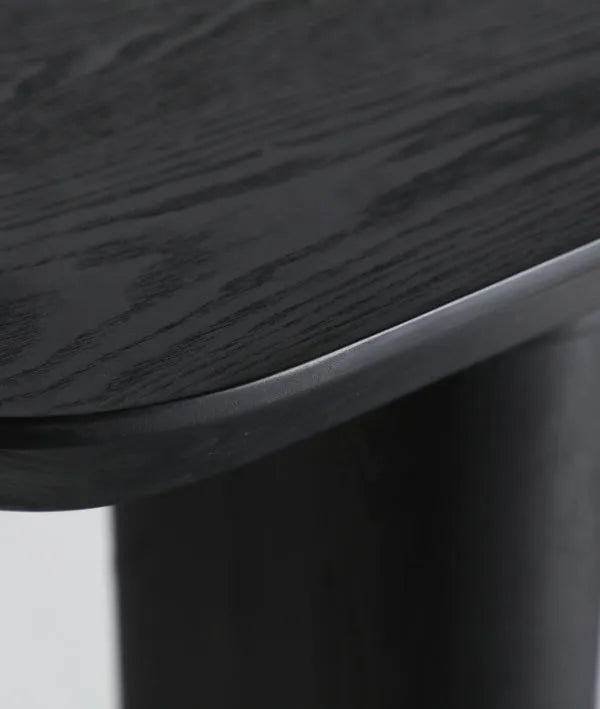 ROGNES consoletafel van matzwart dennenhout