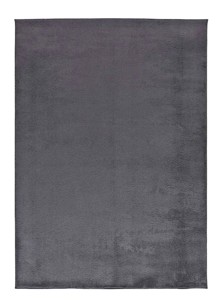 ALFOMBRA CORALINE LISO DE ESTILO MINIMALISTA EN COLOR ANTRACITA - Alfombras - El Workshop-100 x 60 x 1 cm