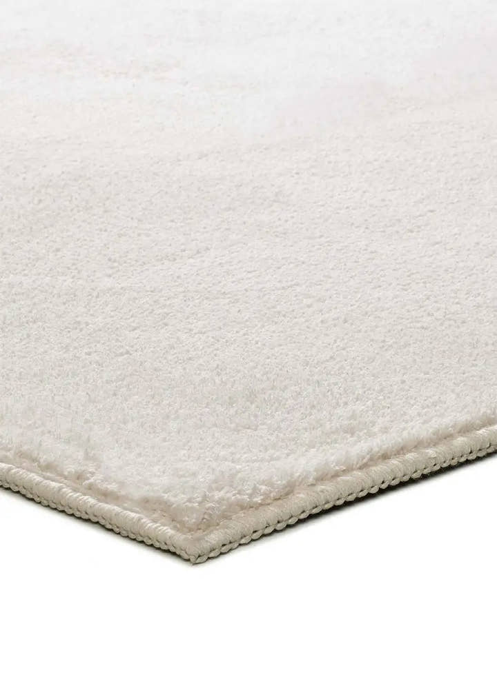 ALFOMBRA CORALINE LISO DE ESTILO MINIMALISTA EN COLOR BLANCO - Alfombras - El Workshop-100 x 60 x 1 cm