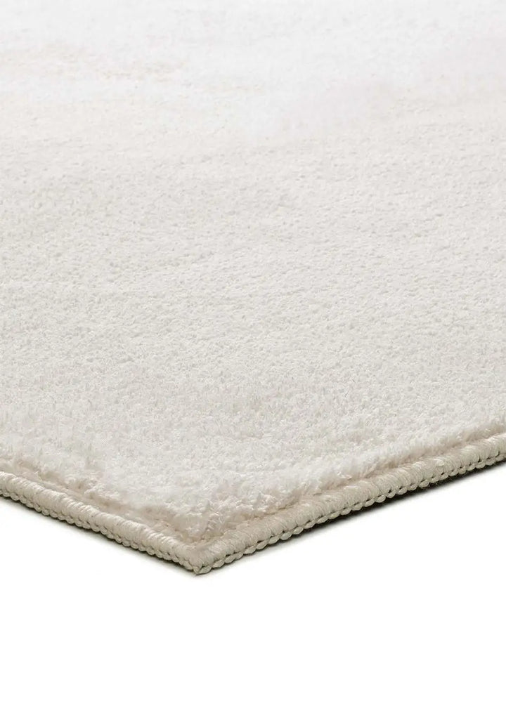 ALFOMBRA CORALINE LISO DE ESTILO MINIMALISTA EN COLOR BLANCO - Alfombras - El Workshop-100 x 60 x 1 cm