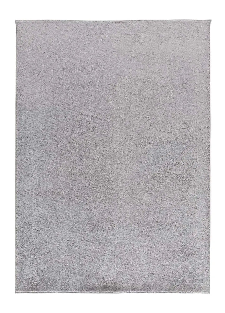 ALFOMBRA CORALINE LISO DE ESTILO MINIMALISTA EN COLOR PLATA - Alfombras - El Workshop-100 x 60 x 1 cm