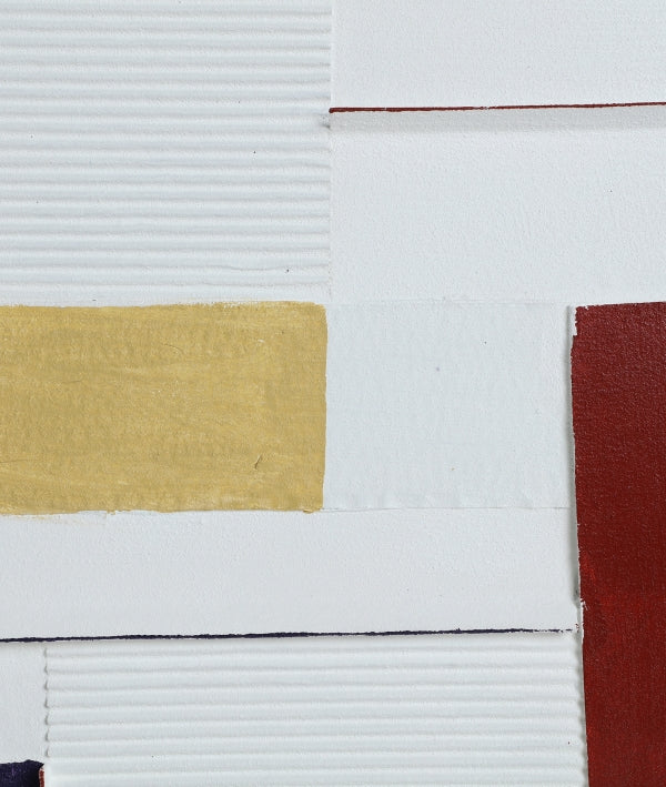 JUEGO DE 2 ARTE DE PARED EZIO de pared ezio blanco en lienzo, paleta vibrante con tonos cálidos y fríos